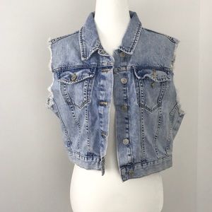 TopShop 💕 Jean Vest | Size 12 Women's